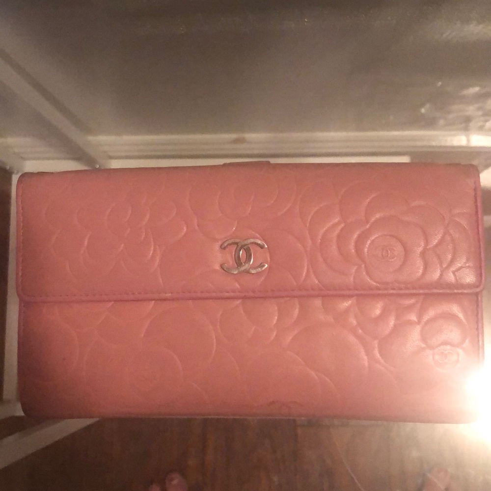 Purple Chanel wallet